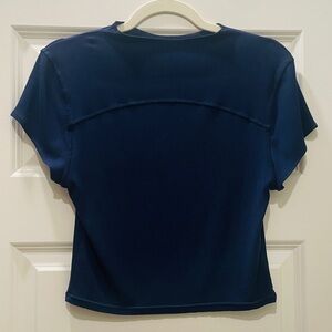 Navy Blue Women's Top